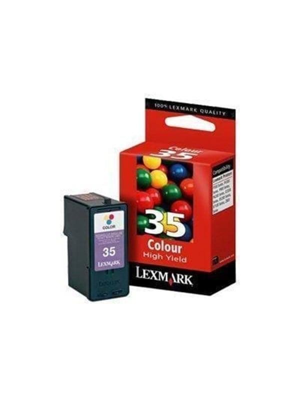 35 Color   Blækpatron Cyan, Magenta, Gul fra Lexmark