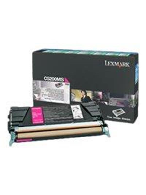 Lexmark C5200ms Magenta Lasertoner - Original Tonerpatron