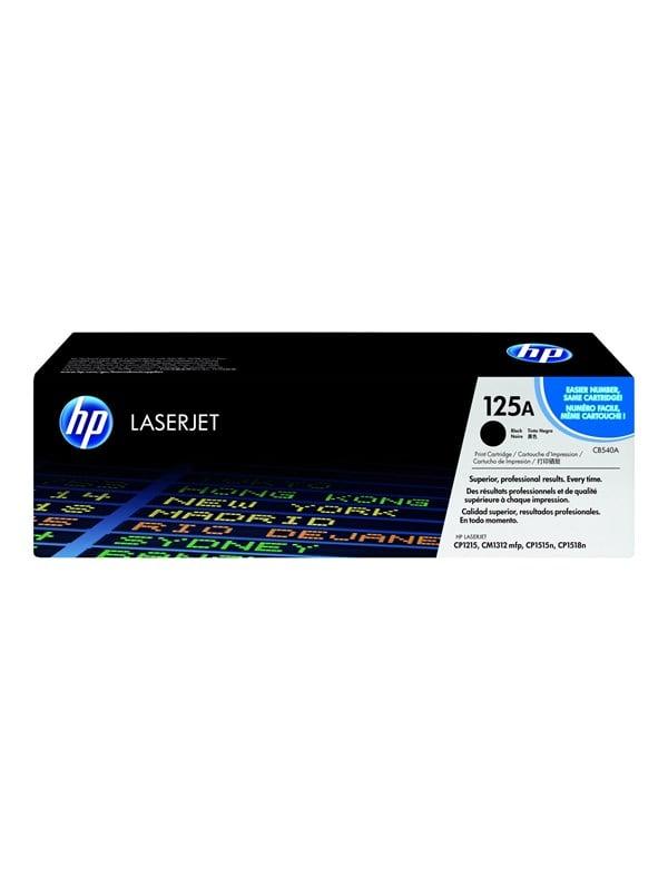 125a   Cb540a Black Toner   Lasertoner Sort fra Hp