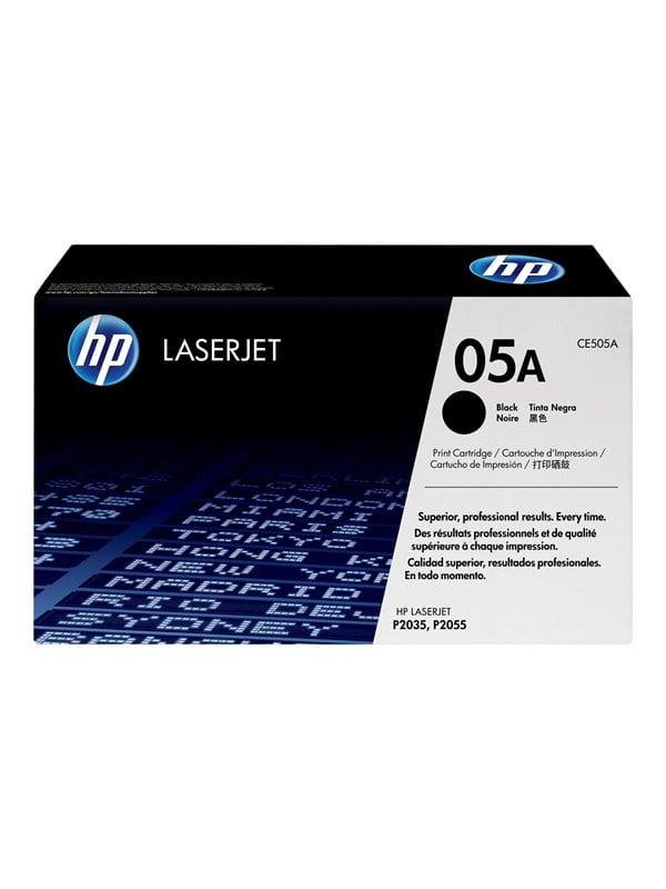 05a   Ce505a Black Toner   Lasertoner Sort fra Hp