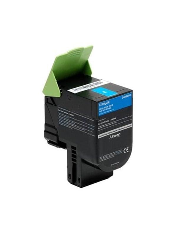 24b6008   Toner Cyan   Lasertoner Cyan fra Lexmark