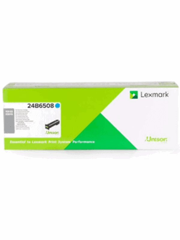 24b6508   Xc6152  Xc6152de  Xc6152dtfe  Xc6153  Xc6153de  Xc8155dte   Lasertoner Cyan fra Lexmark