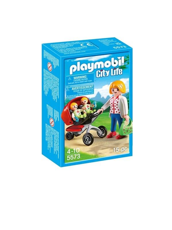 City Life   Tvillingeklapvogn fra Playmobil