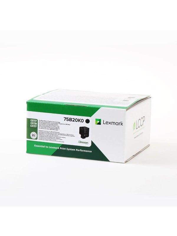 13k Return Program Black Toner Cartridge   Lasertoner Sort fra Lexmark