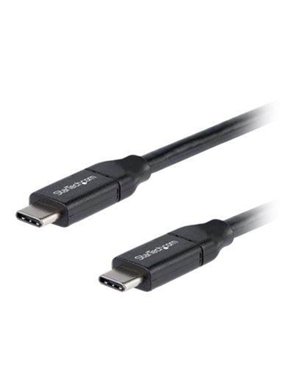 0.5m Usb C To Usb C Cable   5a Pd   Usb 2.0 Usb If Certified   Usb C Cable   50 Cm fra Startech.com