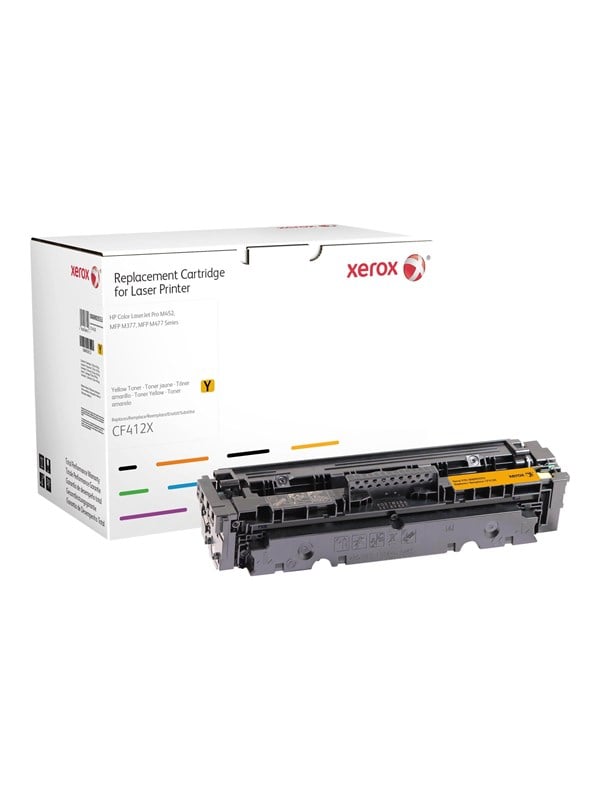 006r03553   Alternative To Hp 410x   Cf412x High Capacity Yellow Toner   Lasertoner Gul fra Xerox