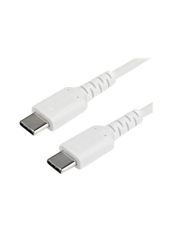 1 M   3.3 Ft. Usb C Cable   White   Aramid Fiber   Usb C Cable   1 M fra Startech.com