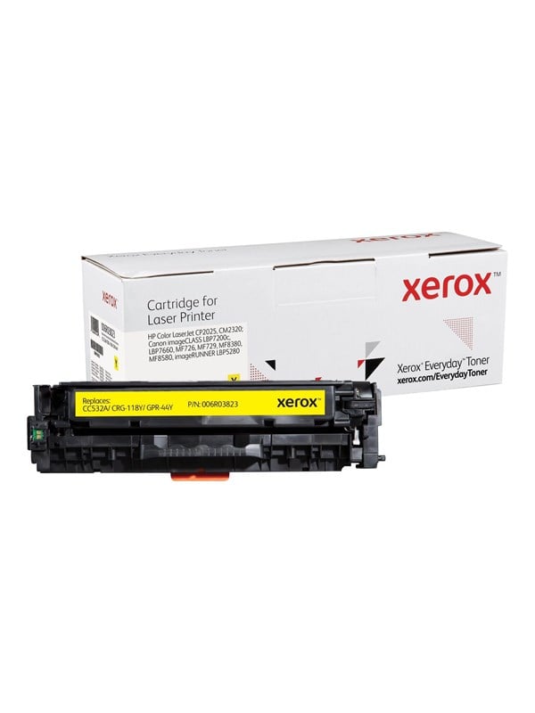 006r03823   Alternative To Hp 304a   Cc532a Canon Crg 118y   Gpr 44y Yellow Toner   Lasertoner Gul fra Xerox