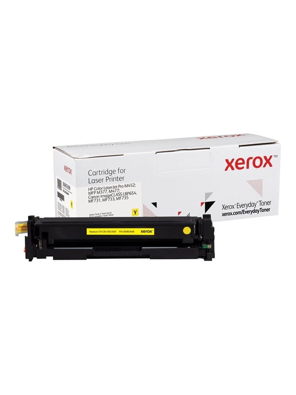 006r03698  Alternative To Hp 410a   Cf412a Canon Crg 046y   1247c002 Yellow Toner   Lasertoner Gul fra Xerox