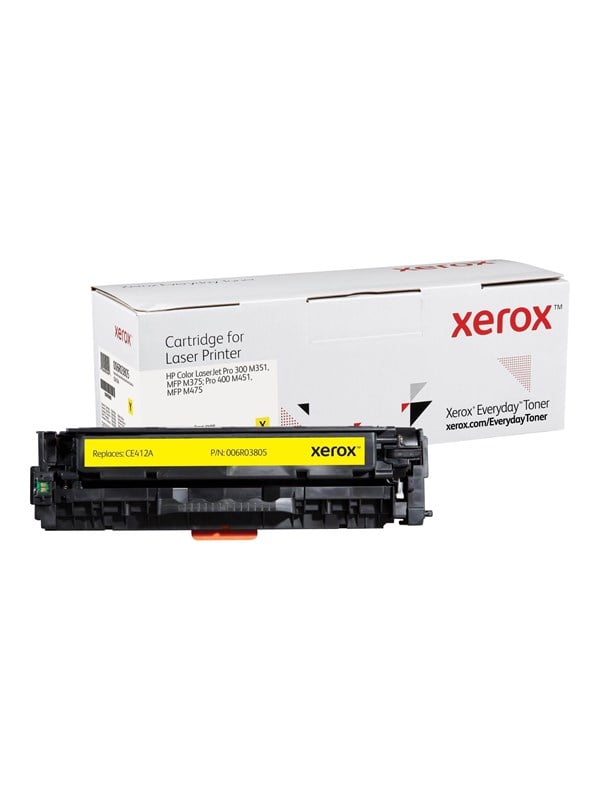 006r03805   Alternative For Hp 305a   Ce412a Yellow Toner   Lasertoner Gul fra Xerox
