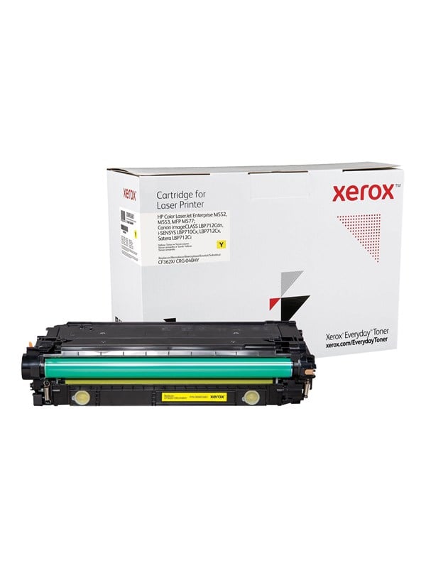 006r03681   Alternative To Hp 508x   Cf362x Canon Crg 040hy Yellow Toner  High Yield   Lasertoner Gul fra Xerox