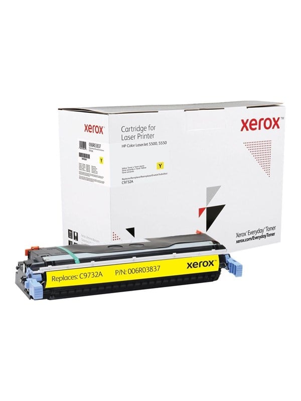 006r03837   Alternative To Hp 645a   C9732a   Yellow Toner   Lasertoner Gul fra Xerox