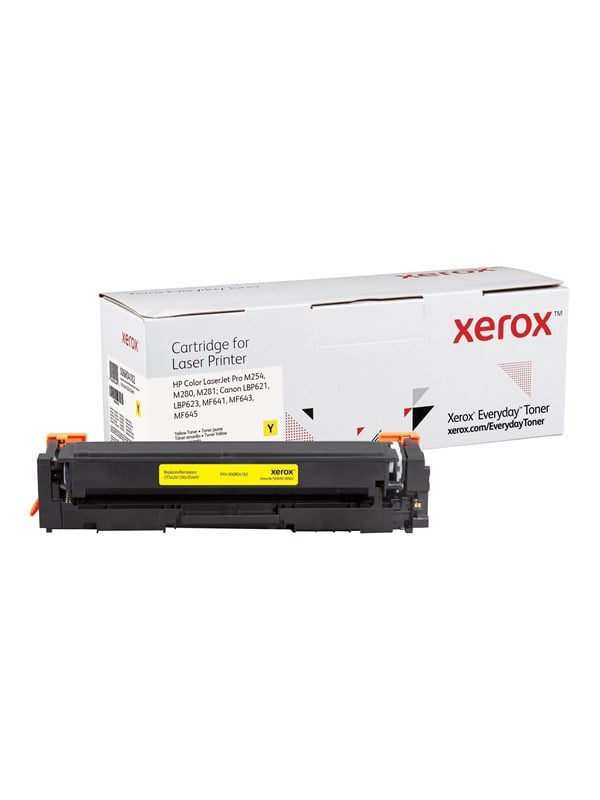 006r04182   Alternative To Hp 203x   Cf542x Canon Crg 054hy Yellow Toner   High Yield   Lasertoner Gul fra Xerox