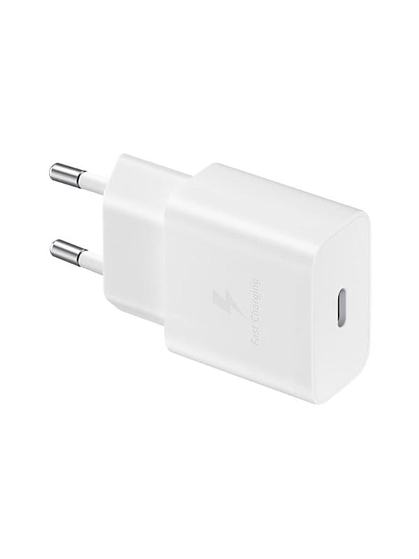15w Usb C Power Adapter   White fra Samsung