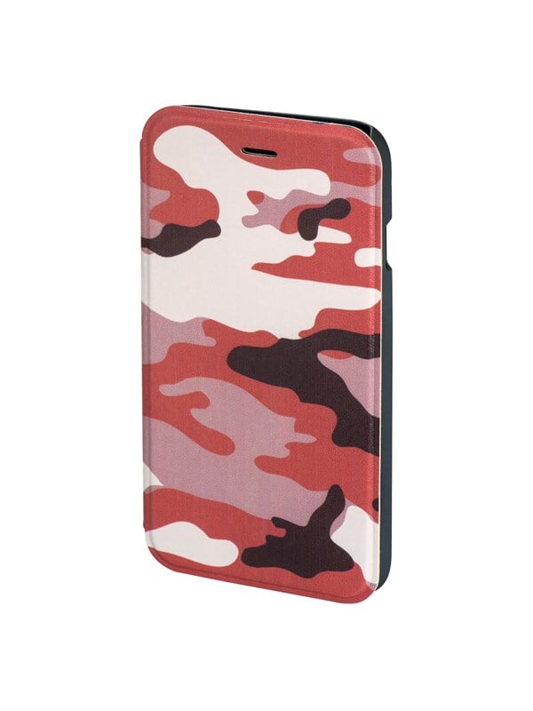 "camouflage" Booklet Case For Apple Iphone 6 6s Brown fra Hama