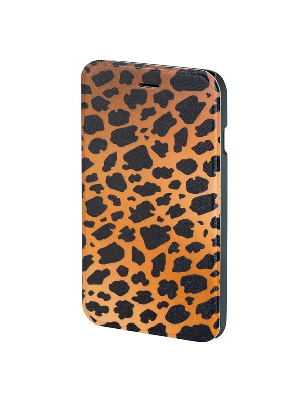 "wild Leo" Booklet Case For Apple Iphone 6 6s Brown fra Hama