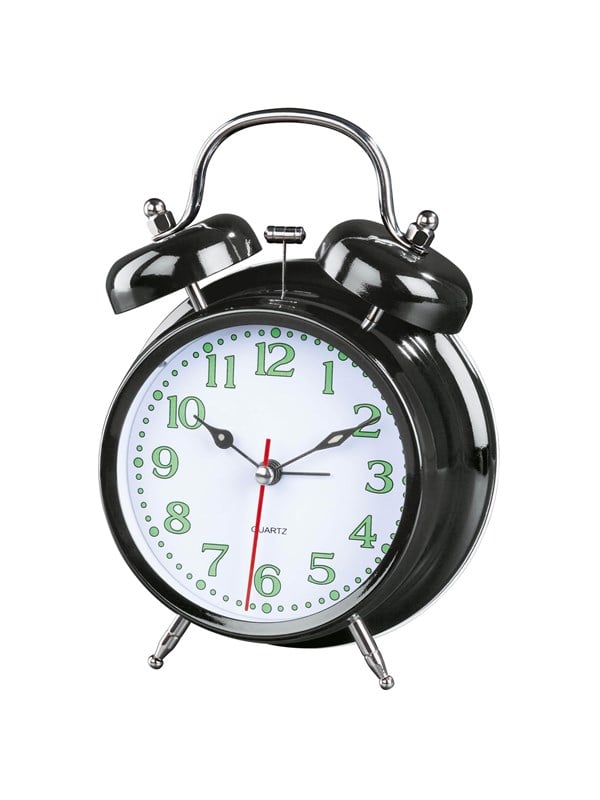 "nostalgia" Alarm Clock Black fra Hama