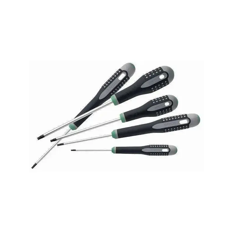 Ergonomisk 5-delt Torx skruetrækkersæt fra Bahco