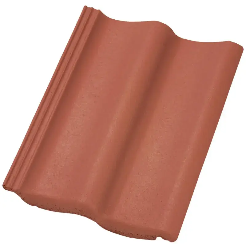 B&c Tagsten Gennemfarvet Koralrød fra Monier