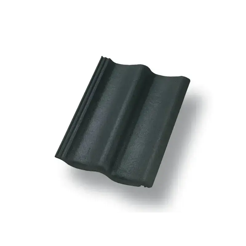 B&C Tagsten Dobbelt S, Classic Sort - Byggematerialer