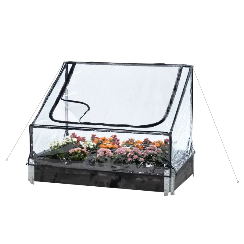 Bed Drivhus Lav 115x76x40 70 Cm fra Hortus