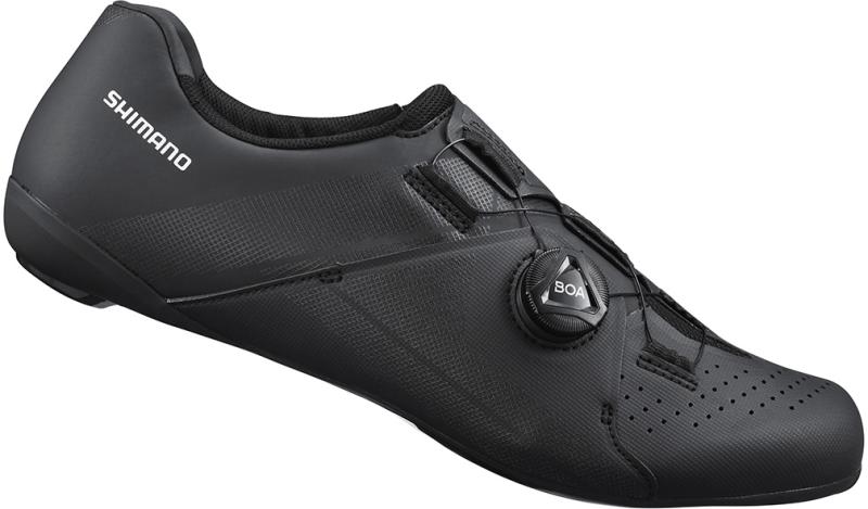 Shimano Rc300 Race Sko - Elegant Sort Cykelsko til Nybegyndere