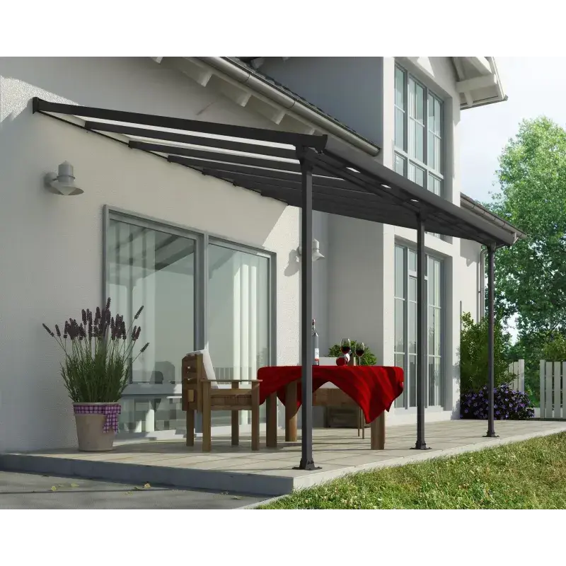 Palram Canopia Feria Terrasseoverdækning 12,5 M2 Grå fra Canopia By Palram