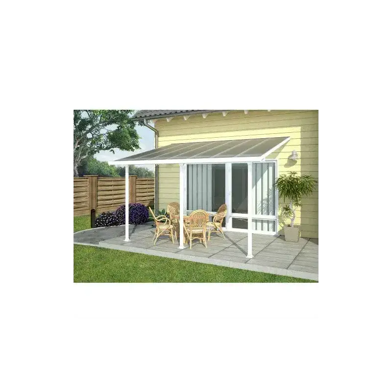 Palram Canopia Feria Terrasseoverdækning 12,5 M2 Hvid fra Canopia By Palram