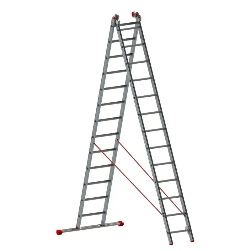 Kombistige Super Proff 2x13 Trin 6,9m - Kvalitet til byggeprojekter