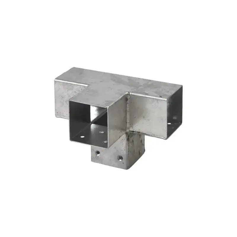 Plus Cubic Forlængerbeslag Til Stolpe 7x7cm, Dobbelt, 17873 1 fra Plus A/s