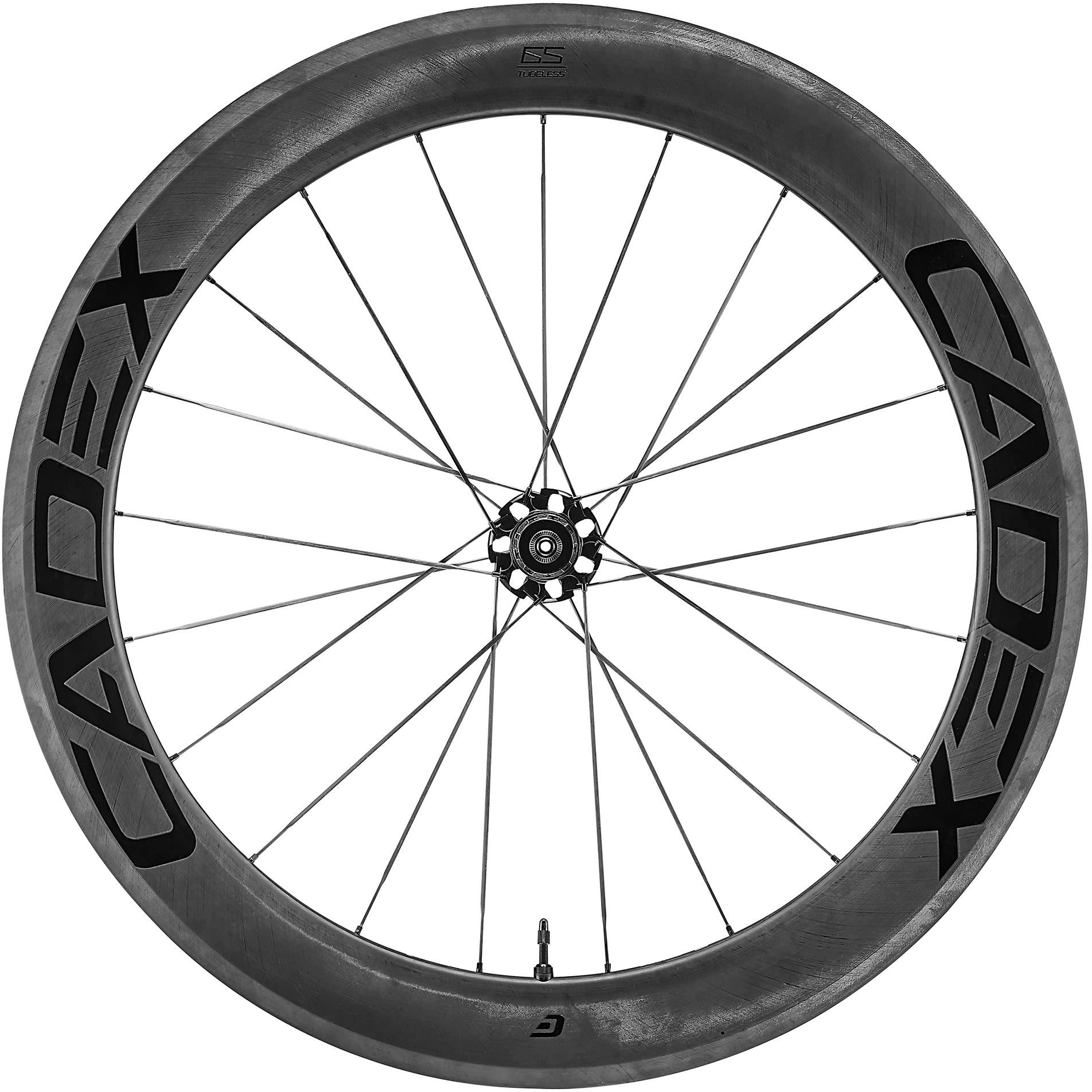 65 Rim Tubeless   Rear   Shimano Hg fra Cadex