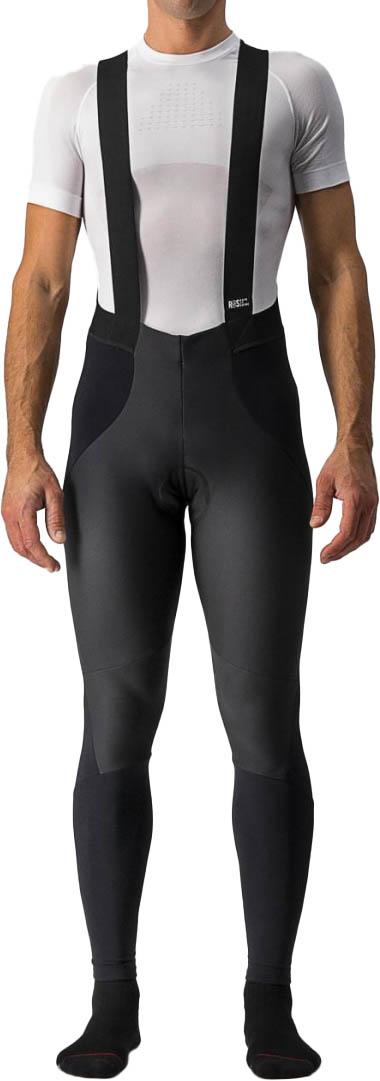 Sorpasso Ros Wind Bibtights Cykelbukser Sort fra Castelli