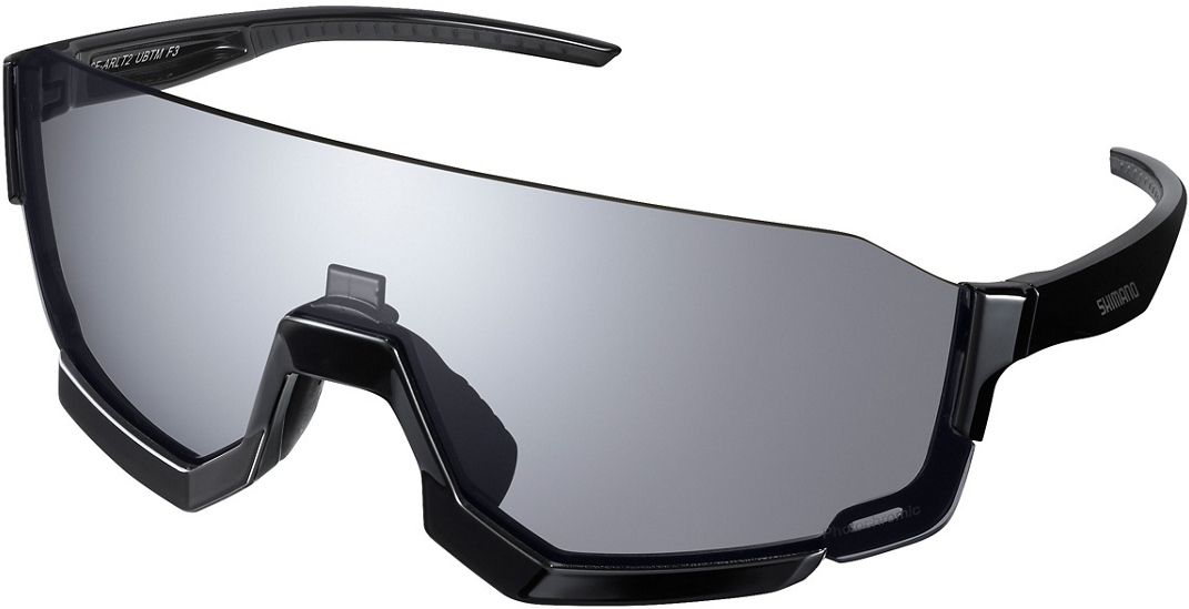 Aerolite Cykelbriller   Black Photochromic Gray fra Shimano