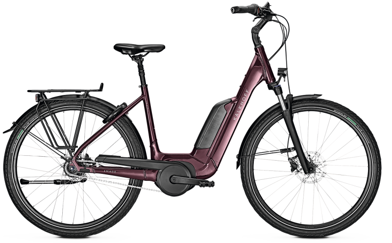 Image 1.b Advance R 500wh Dame Rød fra Kalkhoff