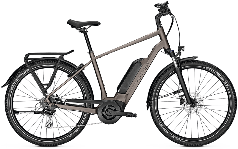 Kalkhoff Entice 1.b Move 545wh Elcykel Herre 2023 - Grå