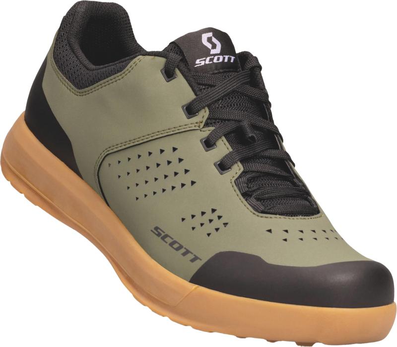 Mtb Shr Alp Flat Lace Cykelsko Moss Green Black fra Scott