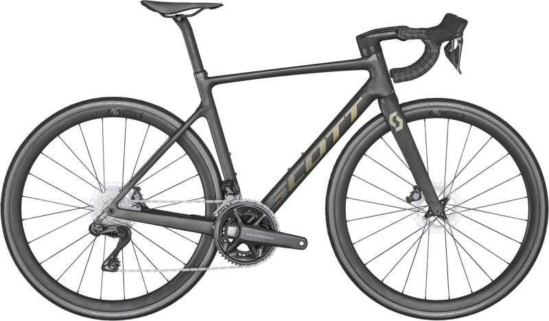 Addict RC 15 2024 - Sort Racercykel til Race og Komfort