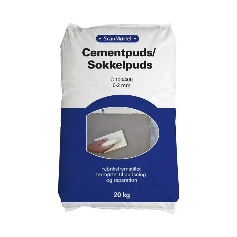 Cementpuds Sokkelpuds 20 Kg. fra Skalflex