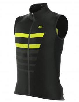 Vest Capitano Windfront Unisex   Sort Gul fra Alé