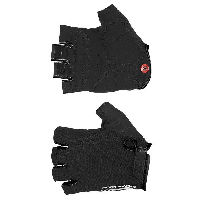 Jet Short Glove Cykelhandsker   Sort fra Northwave