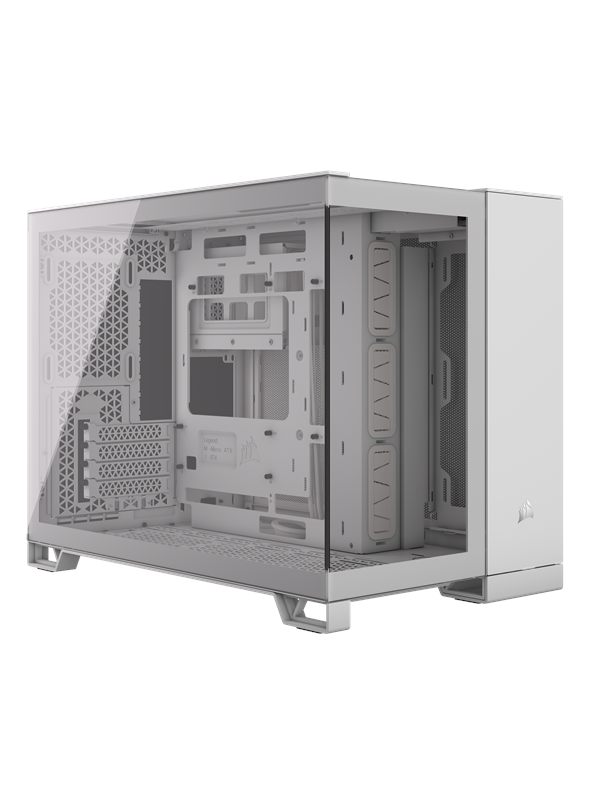 2500x   Dual Chamber   Kabinet   Minitower   Hvid fra Corsair