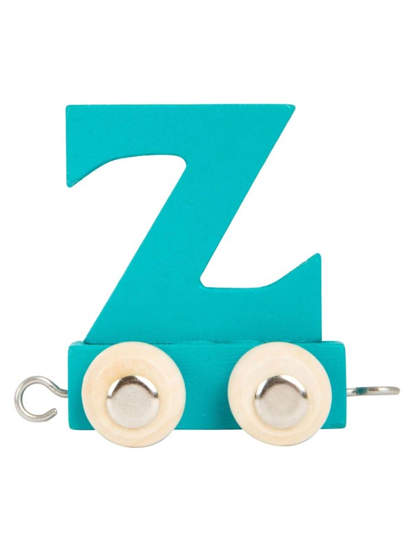 Wooden Letter Train Color   Z fra Small Foot