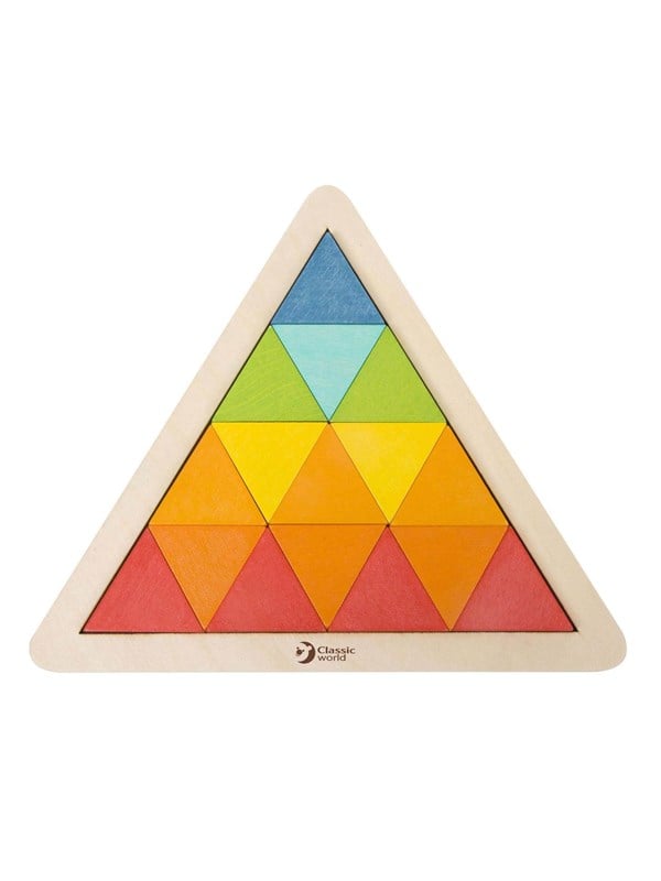 Wooden Mosaic Puzzle 67pcs. Wood fra Classic World