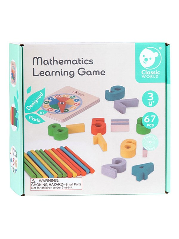 Wooden Math Game 67dlg. fra Classic World