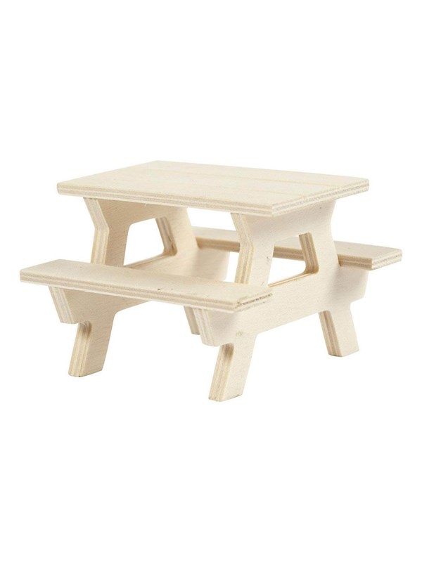 Wooden Mini Picnic Table fra Creativ Company