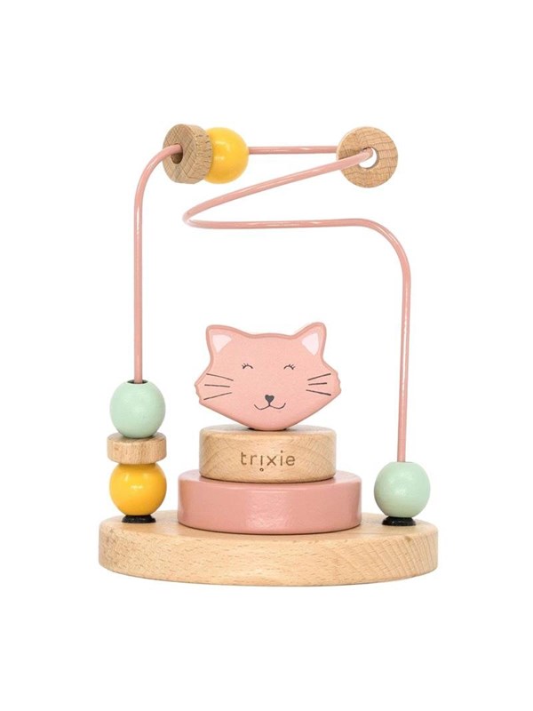 Wooden Motor Skills Spiral   Mrs. Cat fra Trixie