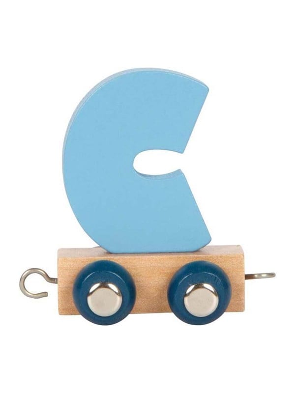 Wooden Letter Train Polar   C fra Small Foot