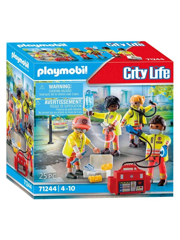 City Life   Redningsmandskab fra Playmobil