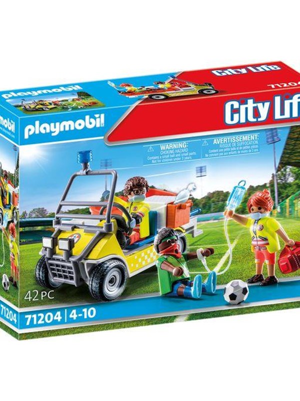 City Life   Redningscaddy fra Playmobil
