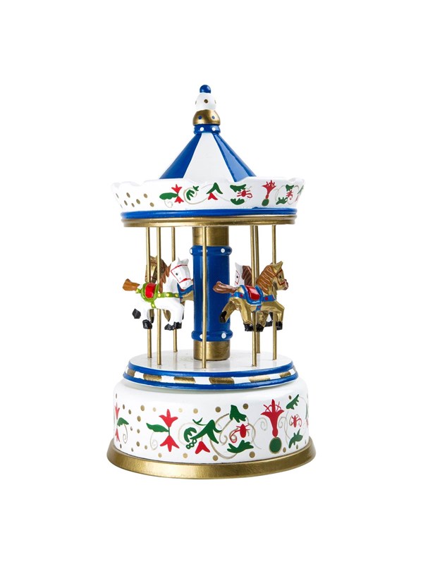 Wooden Music Box Carousel Love Story fra Small Foot